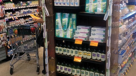 Tom's of Maine Whole Foods Endcap