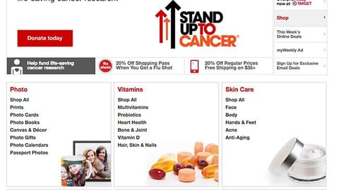 CVS 'Let's Beat Cancer Together' Carousel Ad