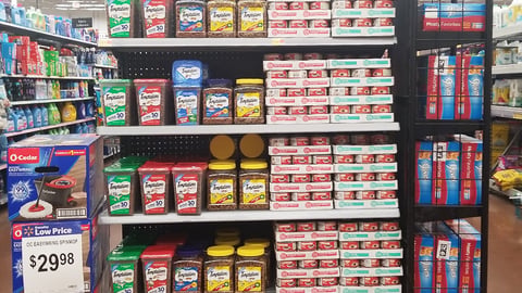Walmart Temptations 'Extend a Paw' Endcap
