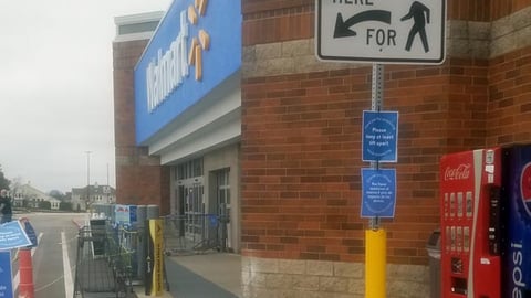 Walmart Store Exterior