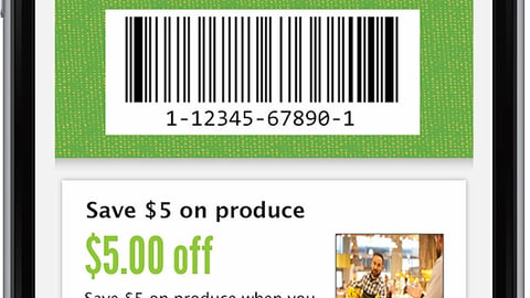Whole Foods Coupons Mobile App Tab