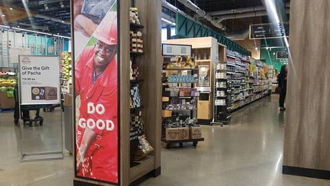 Whole Foods Pacha 'Do Good' Framed Sign